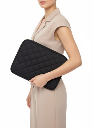 laptop kilifi 13 3 inc uyumlu kapitoneli baklava desenli su gecirmez macbook air pro bilgisayar cantasi 4772 jpg