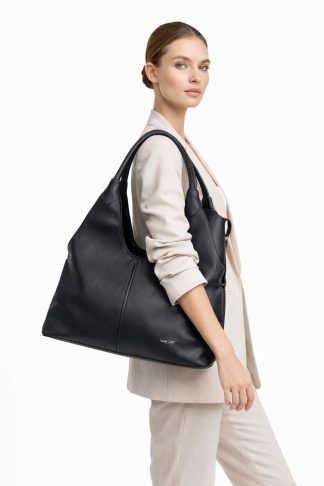 kadin siyah hobo omuz cantasi ust sapli gunluk sik tasarim yumusak vegan deri el kol cantasi 4804 jpg